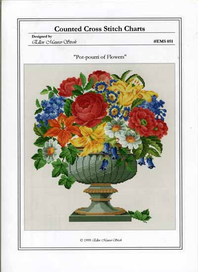 Pot-pourri of Flowers von Ellen Maurer-Stroh